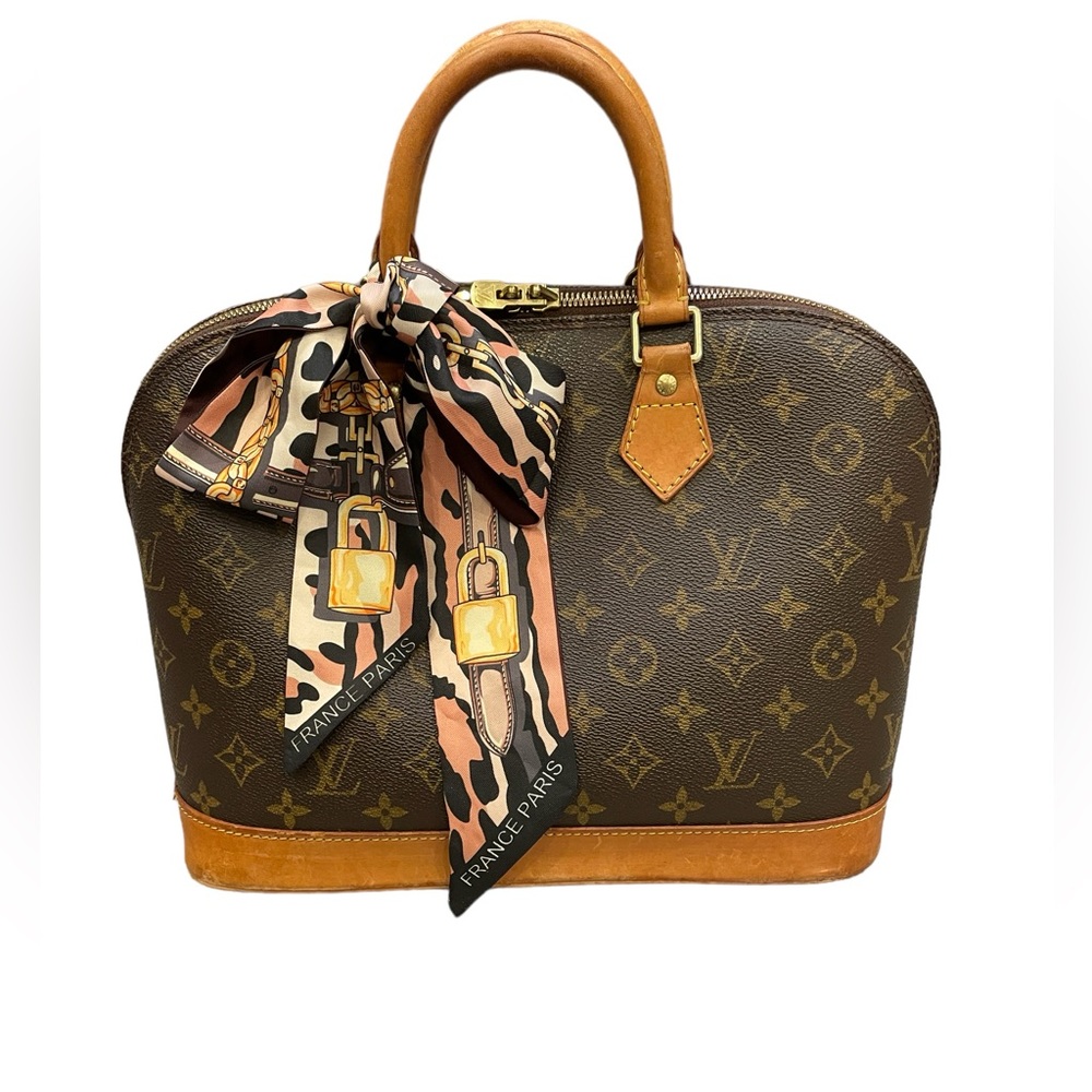 Vintage Louis Vuitton Monogram Alma Bag (unbranded Twilly Included)